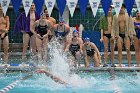 Swim vs Bentley  Wheaton College Swimming & Diving vs Bentley University. - Photo by Keith Nordstrom : Wheaton, Swimming & Diving